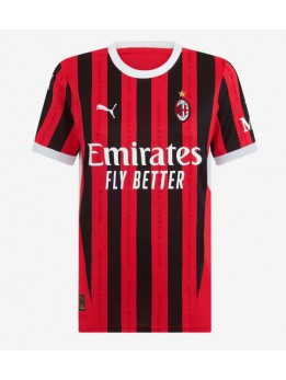 AC Milan Replika Hemmakläder Dam 2024-25 Kortärmad